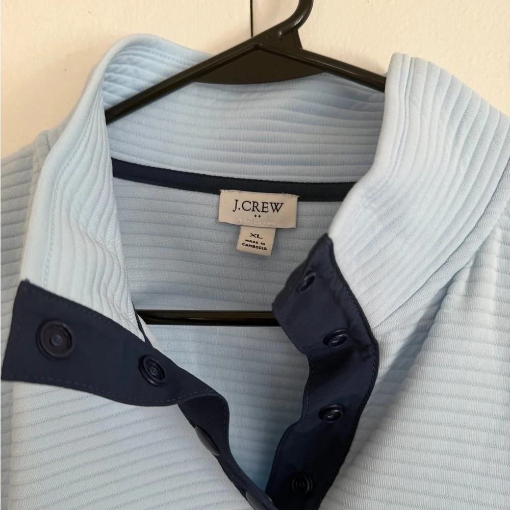 J. Crew Snap Pullover - Picture 2 of 4